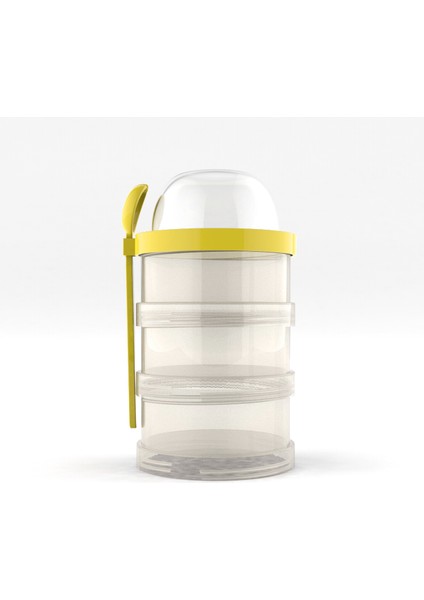 Infinity Sarı Bpa Içermez 700 ml Atıştırmalık Kabı
