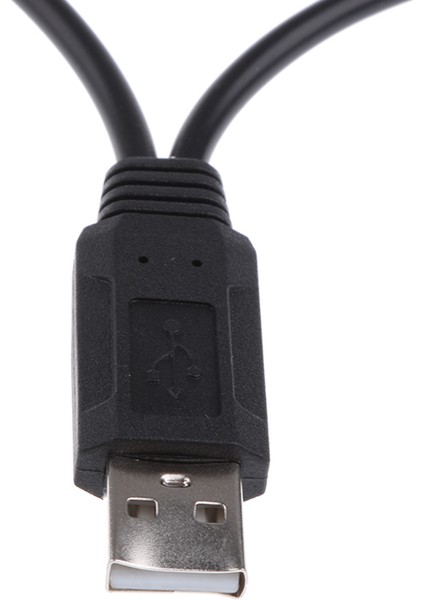 USB Ayrıştırıcı Veri Kablosu Erkek - 2port Dişi Adaptör Yalnızca Veri Siyahı Için (Yurt Dışından)