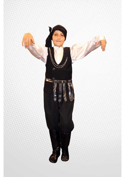 Halk Dansları Kotümleri Karadeniz 3 (Erkek Çocuk)