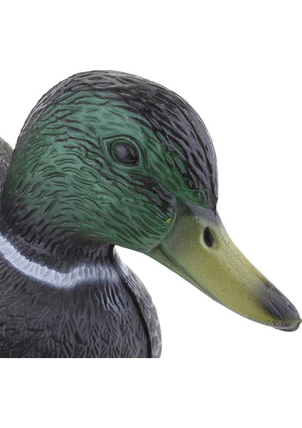 2 Çift Yapay Mallard Ördek Tuzağı Heykel