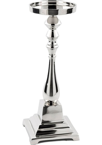 Nikel Mumluk 14X14X39CM