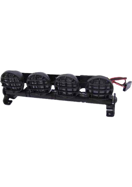 4 Leds Işık Çubuğu Çatı Lambası, D90 D91 D99S Rc Araba 1:10 1:12 Ölçek Parçalar A#siyah