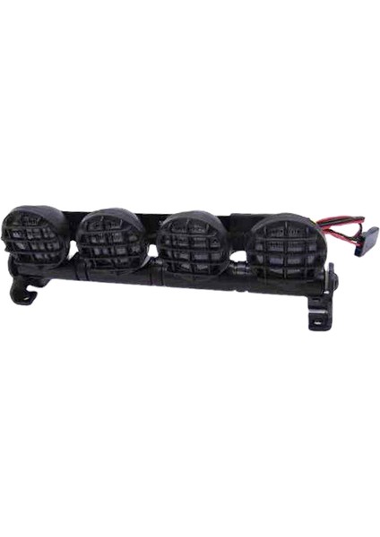 4 Leds Işık Çubuğu Çatı Lambası, D90 D91 D99S Rc Araba 1:10 1:12 Ölçek Parçalar A#siyah