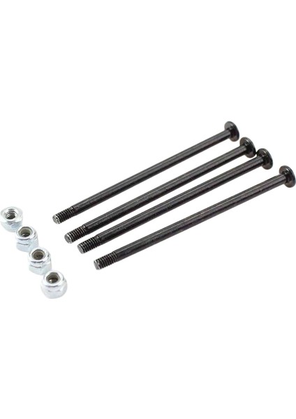 4pcs 1:12 1:14 Metal Somun Vidaları Wltoys Için Yedek Parçalar 124016 Dıy Modifiye
