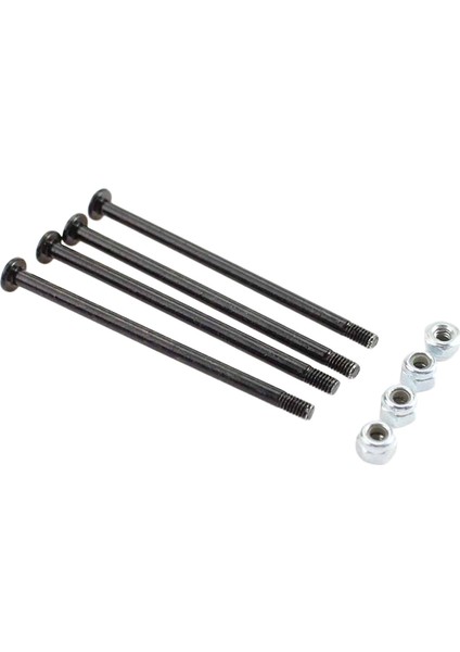 4pcs 1:12 1:14 Metal Somun Vidaları Wltoys Için Yedek Parçalar 124016 Dıy Modifiye fiyatları