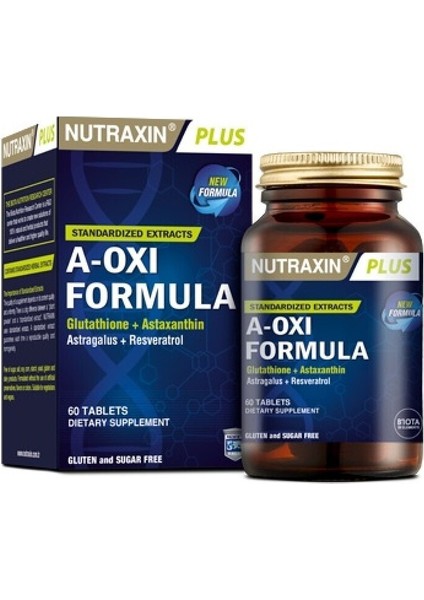 Özel Gıda Takviyesi - A-Oxi Formula 60 Kapsül