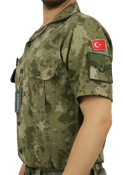 Kısa Kol Yazlık Askeri Gömlek - Asker Gömleği modelleri