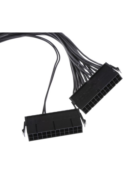 2pieces 24 Adet Erkek Ila Dişi Çift Psu Güç Adaptör Kablosu Bağlantısı (Yurt Dışından)