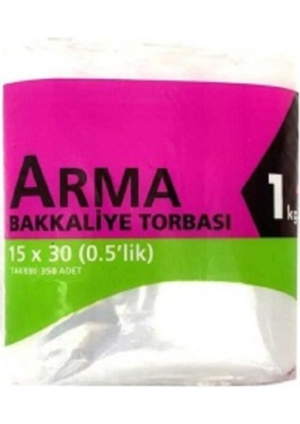 0,5'lik Naylon Torba 15 x 30 cm 25 kg