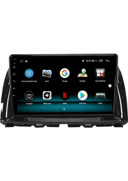 Mazda 6 Android 10 Carplay Özellikli Navigasyon Multimedya Ekran 2gb Ram + 32GB HDD