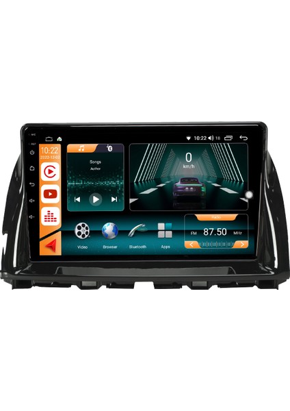 Mazda 6 Android 10 Carplay Özellikli Navigasyon Multimedya Ekran 2gb Ram + 32GB HDD