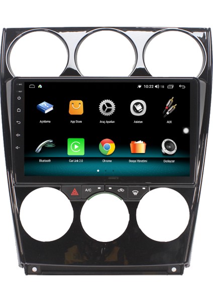 Mazda 6 Android 10 Carplay Özellikli Navigasyon Multimedya Ekran 2gb Ram + 32GB HDD