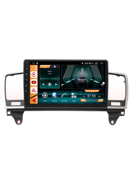 Mercedes ml Android 10 Carplay Özellikli Navigasyon Multimedya Ekran 2gb Ram + 32GB HDD
