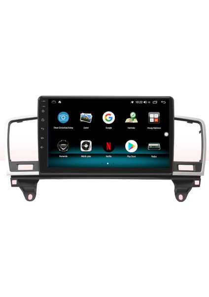 Mercedes ml Android 10 Carplay Özellikli Navigasyon Multimedya Ekran 2gb Ram + 32GB HDD