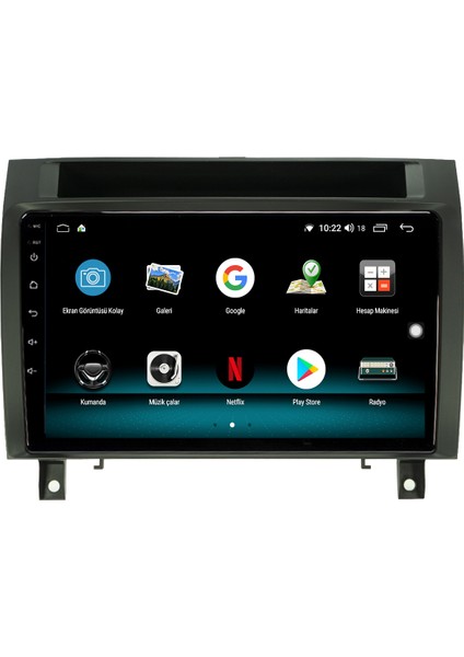 Mercedes Universal Android 10 Carplay Özellikli Navigasyon Multimedya Ekran 2gb Ram + 32GB HDD fiyatları