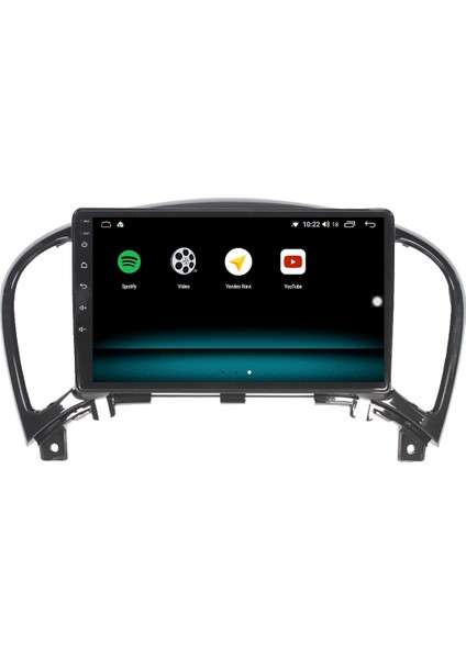 Nissan Juke Android 10 Carplay Özellikli Navigasyon Multimedya Ekran 2gb Ram + 32GB HDD
