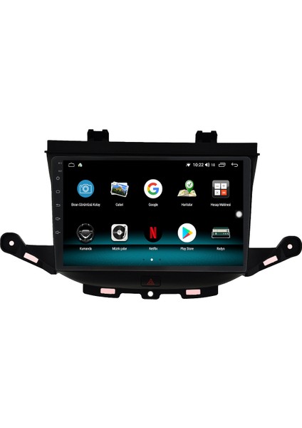 Opel Astra K Android 10 Carplay Özellikli Navigasyon Multimedya Ekran 2gb Ram + 32GB HDD