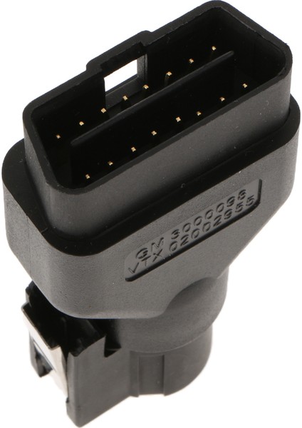 Obd2 UNIVERSAL16 Pin Terminal Konnektörü Fiş Kabuk Adaptör Aracı(Yurt Dışından)