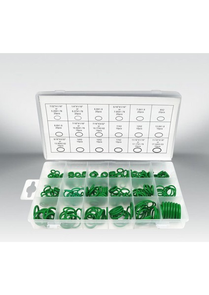 270PCS Portable Yeşil Kauçuk Yıkayıcı Kutu fırsatları