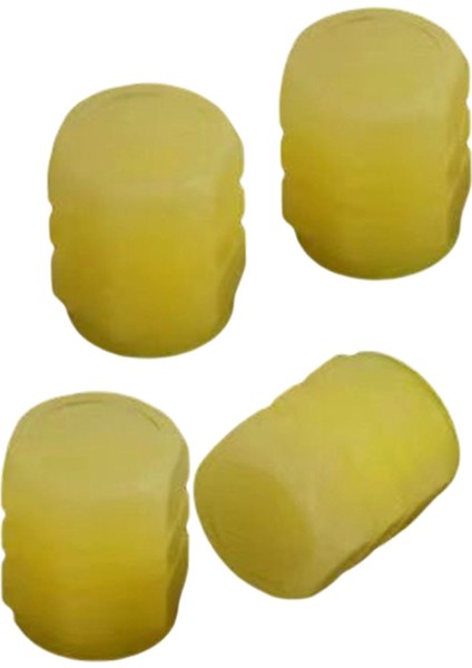 4x Floresan Aydınlık Koyu Araç Lastik Valfi Kök Kapakları Sarı 4pcs modelleri