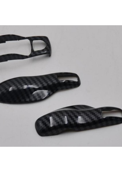 6 Adet Karbon Fiber Fob Anahtar Kabuk Kapağı