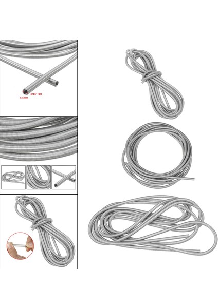 Fren Hattı Koruyucusu 13 Ft Elektrokaplanmış Yedek Parçalar 3/16 Tüp Için Paslanmaz(Yurt Dışından) fırsatları