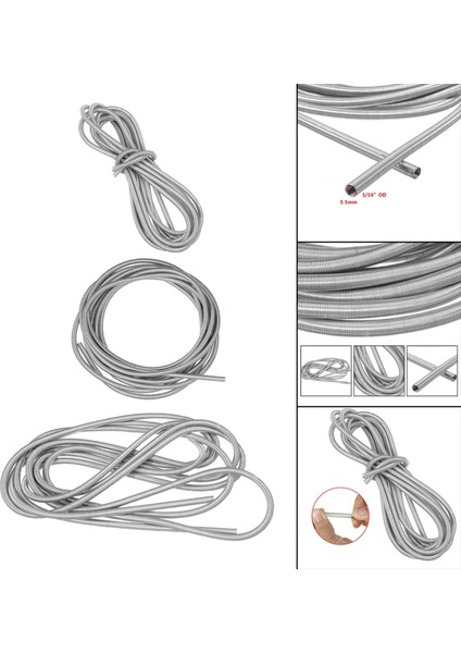 Fren Hattı Koruyucusu 13 Ft Elektrokaplanmış Yedek Parçalar 3/16 Tüp Için Paslanmaz(Yurt Dışından) indirimleri