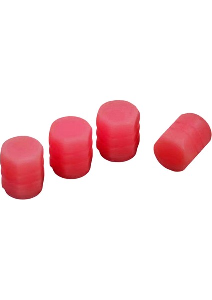 4 Sayın Floresan Araç Lastik Valf Kapakları Benzersiz Lüks Görünüm Sızdır Yalıtımlı Conta Kırmızı 8pcs fiyatları