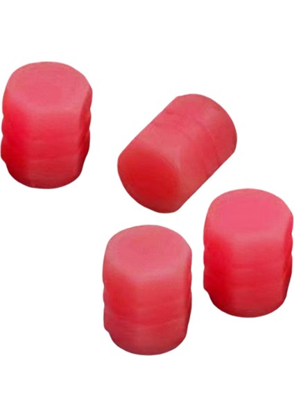4 Sayın Floresan Araç Lastik Valf Kapakları Benzersiz Lüks Görünüm Sızdır Yalıtımlı Conta Kırmızı 8pcs modelleri