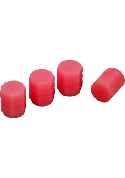 4 Sayın Floresan Araç Lastik Valf Kapakları Benzersiz Lüks Görünüm Sızdır Yalıtımlı Conta Kırmızı 8pcs indirimleri