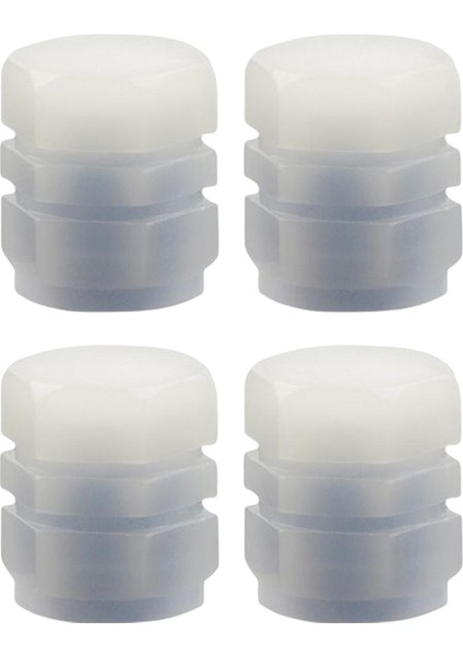 4pcs Aydınlık Lastik Valf Kök Kapakları Otomobil Motosiklet Bisiklet Tekerlek Hub Moda 4 Pcs Mavi(Yurt Dışından)