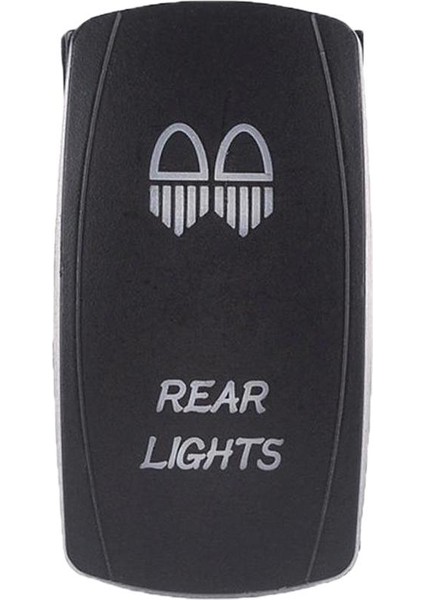 5 Pin 12V Tekne Deniz LED Işdırılmış Başlık Rocker Anahtarı