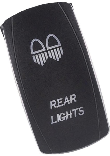 5 Pin 12V Tekne Deniz LED Işdırılmış Başlık Rocker Anahtarı