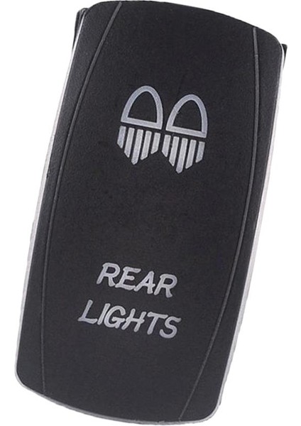 5 Pin 12V Tekne Deniz LED Işdırılmış Başlık Rocker Anahtarı