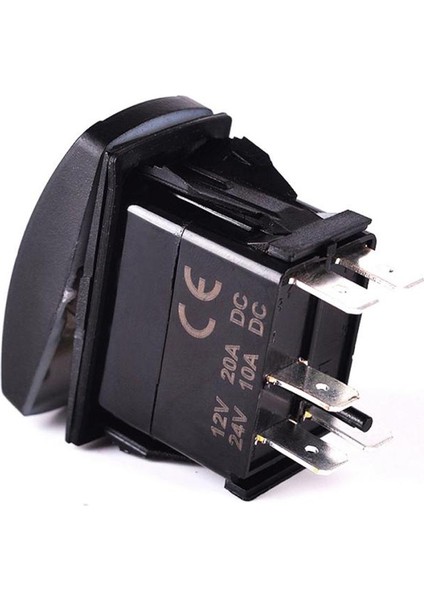 5 Pin 12V Tekne Deniz LED Işdırılmış Başlık Rocker Anahtarı