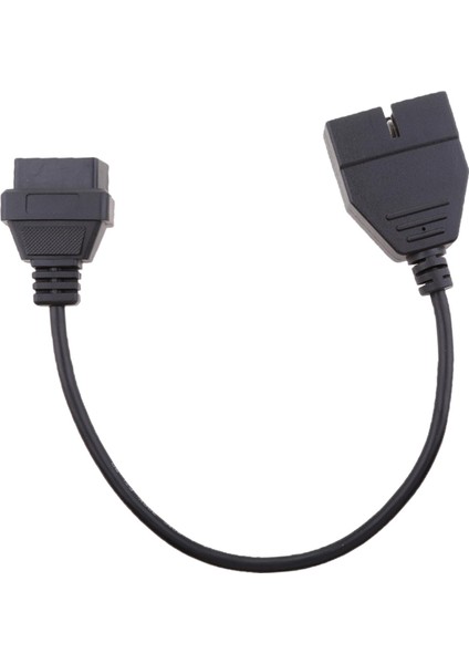 2-5 Paket 12 Pin Obd1 Pin Konektör Adaptör Kablosu, Siyah, 2 Adet (Yurt Dışından)