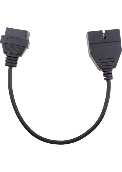 2-5 Paket 12 Pin Obd1 Pin Konektör Adaptör Kablosu, Siyah, 2 Adet (Yurt Dışından)