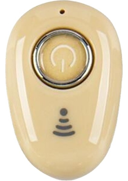 Kablosuz Görünmez Spor Mini Stereo Tek Kulak Bluetooth Kulaklık (Yurt Dışından)