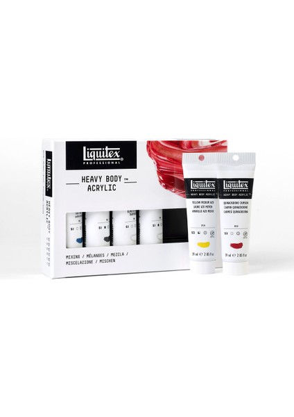 Professional Heavy Body Akrilik Boya Set 6X59ML Mixing fiyatları