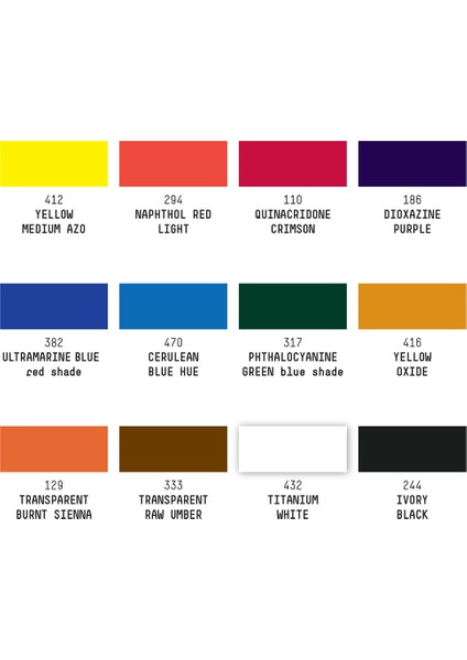 Professional Heavy Body Akrilik Boya Set 12X22ML Essentials fırsatları