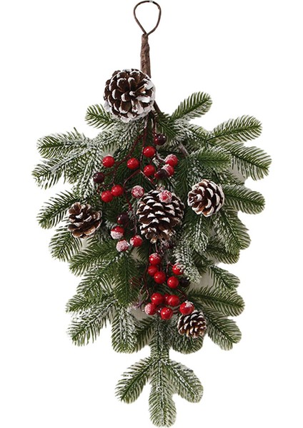 3pcs Yapay Noel Gözyaşı Swag 55CM Asma Süsler (Yurt Dışından)