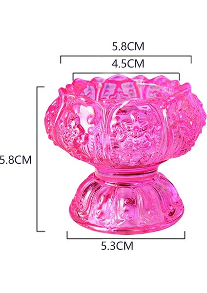 Lotus Tealight Mum Salonu Yemekleri Pembe (Yurt Dışından) fırsatları
