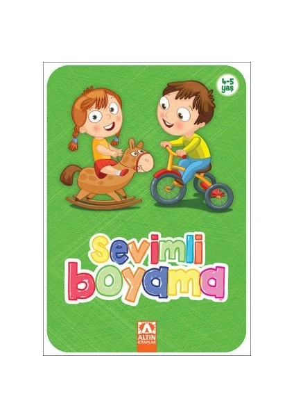 Sevimli Boyama-Yeşil