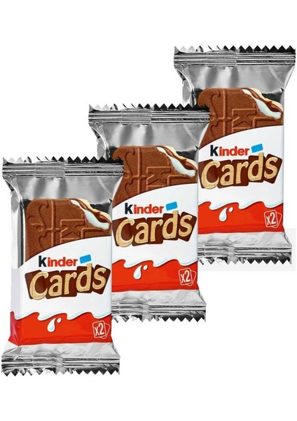 Cards Sütü Kakaolu Gofret 30 x 25, 6 gr