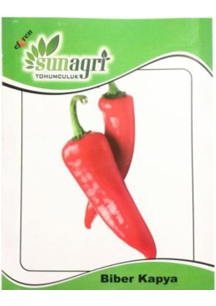 Tohumculuk Biber Yağlık Kapya Salçalık Tohumu 5 Gr Ata Tohum