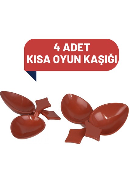 Mika Küçük 4 Adet Oyun Kaşığı 714519