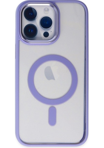 iPhone 14 Pro Max Kılıf Room Magneticsafe Silikon - Lila fiyatları