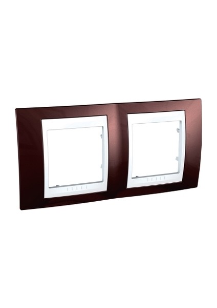 Mgu6.004.851 Plus Terrakota Beyaz 2'Li Çerçeve