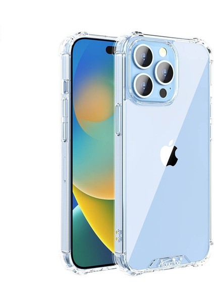 Apple iPhone 13 Pro Max Anti-Burst Case Premium Darbe Emici Şeffaf Telefon Kılıfı