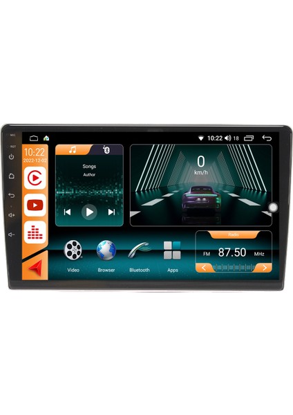 Opel Astra H Android 10 Carplay Özellikli Navigasyon Multimedya Ekran 2gb Ram + 32GB HDD